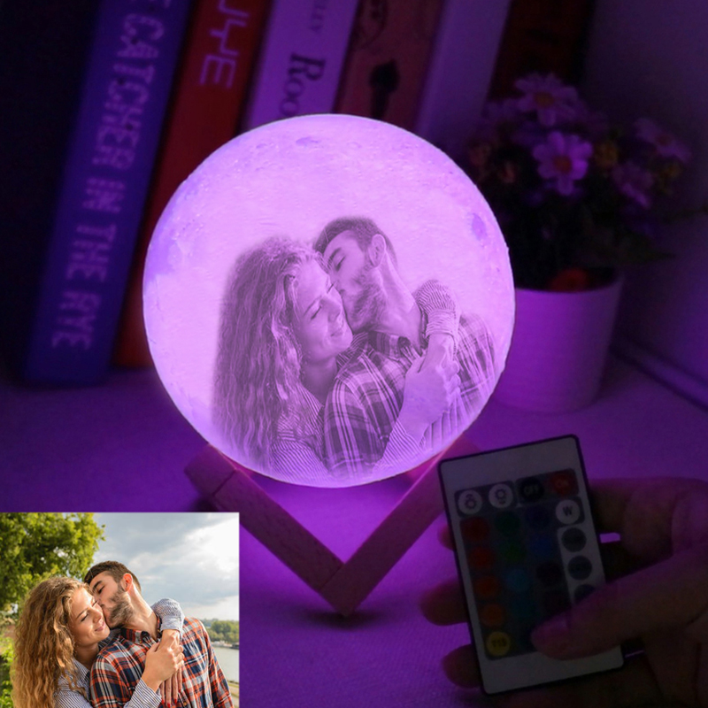 Lampe Lune Personnalisée